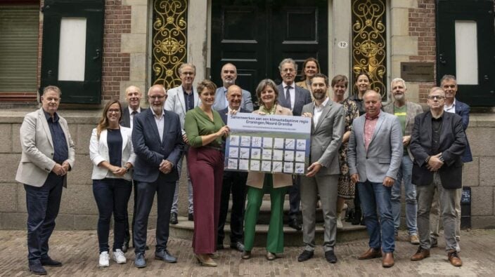 Gezamenlijke inzet Groningen en Noord-Drenthe voor klimaatadaptieve regio